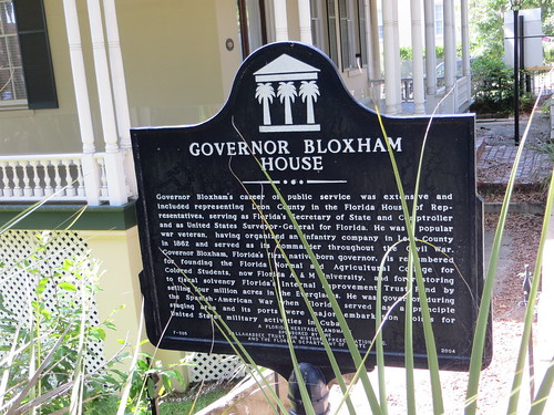 Governor Bloxham House Marker Tallahassee FL
