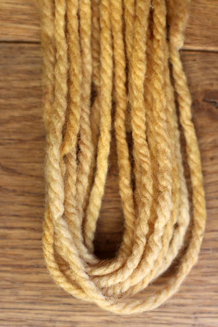 Yarn Naturally Dyed with Privet