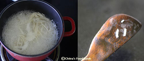 Millet noodles recipe