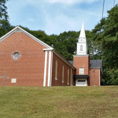 IMG_20150615_195512 2015-06-15 Bowen United Methodist Church built 1951 211 Arthur Langford Atlanta  steepleatl steeple