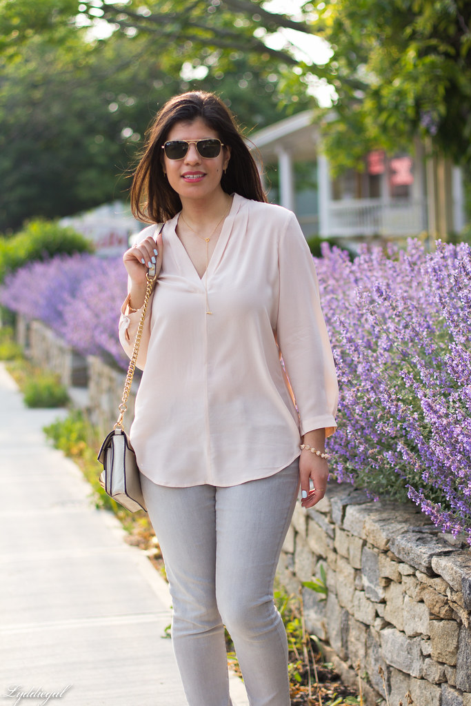 blush silk blouse, grey denim, studded bag-3.jpg