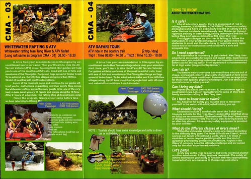 Brochure Chiang Mai Adventure Thailand 4