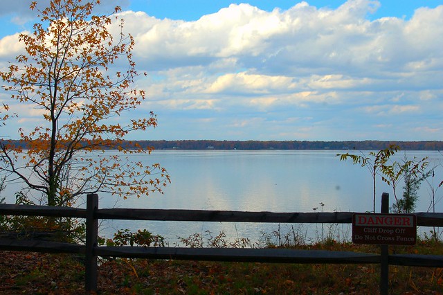 View from cliffs of the Potomac River at Caledon State Park, Virginia