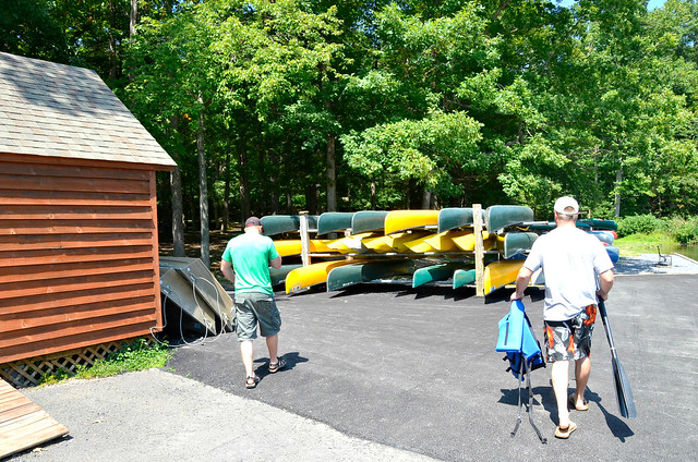 Rent a canoe, kayak, SUP or paddleboat  or jon boat at Hungry Mother State Park, Virginia
