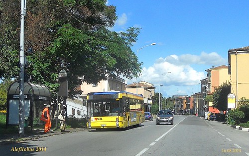 autobus Busotto n°75 nel quartiere Crocetta - linea 3