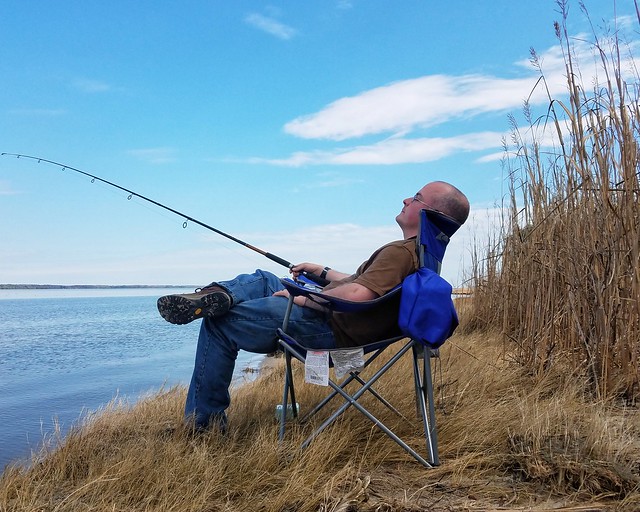 A great excuse to cast your line and sit back and relax along the shores of the  York River State Park, Va
