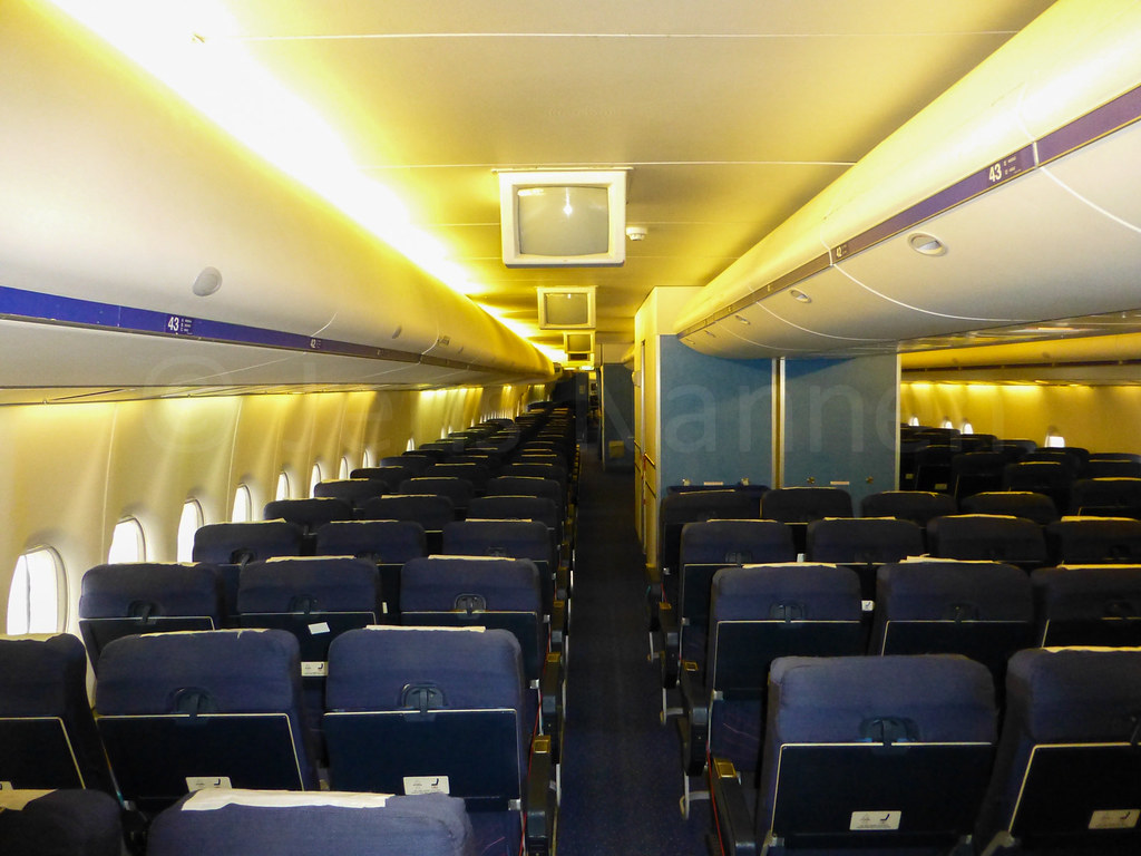 747-300, Aviodrome, Boeing, Cabin Shot, KLM, Lelystad, Mus ...