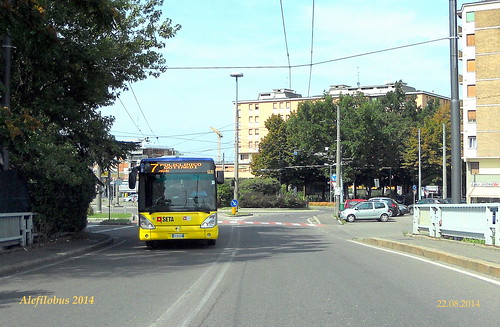 autobus Citelis n°192 sul cavalcavia della SACCA - linea 7