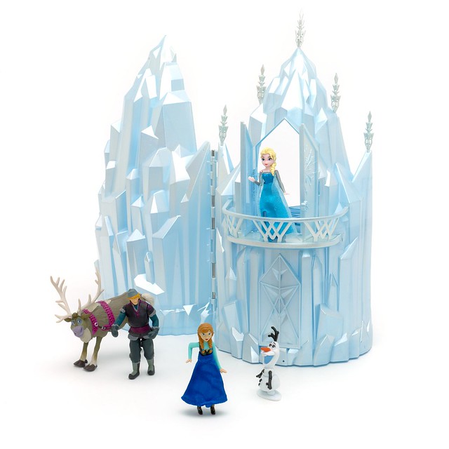 disney frozen elsa musical ice castle playset