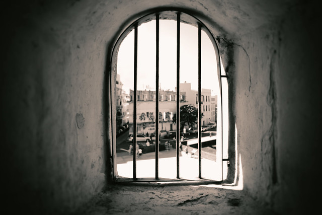 Fort Window bw