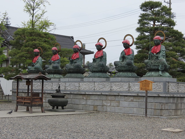 Roku Jizo, Zenkoji, Nagano