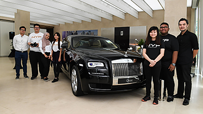 “Rolls-Royce Motor Cars is renowned for Bespoke Luxury design and craftsmanship, and it is a privilege to have this pinnacle company implementing our output. But besides the accomplishment, this project clearly demonstrated processes, pressures and commercial realities that await us in our post-academic life. Thanks to NYP’s collaboration with a real-life global luxury brand, I feel more prepared to enter our workforce in the future,” says student Izz Irfan Sahlan, who worked on one of the selected VR videos. 