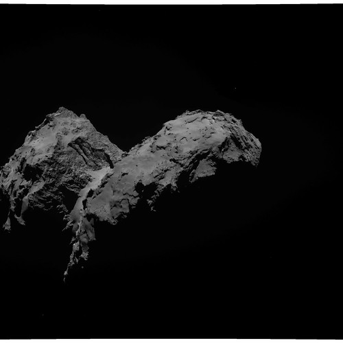 Comet 67P on 12 September (b) - OSIRIS
