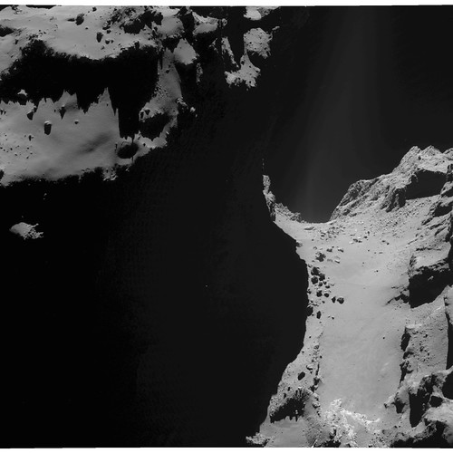 Comet 67P activity – 10 September 2014 - OSIRIS