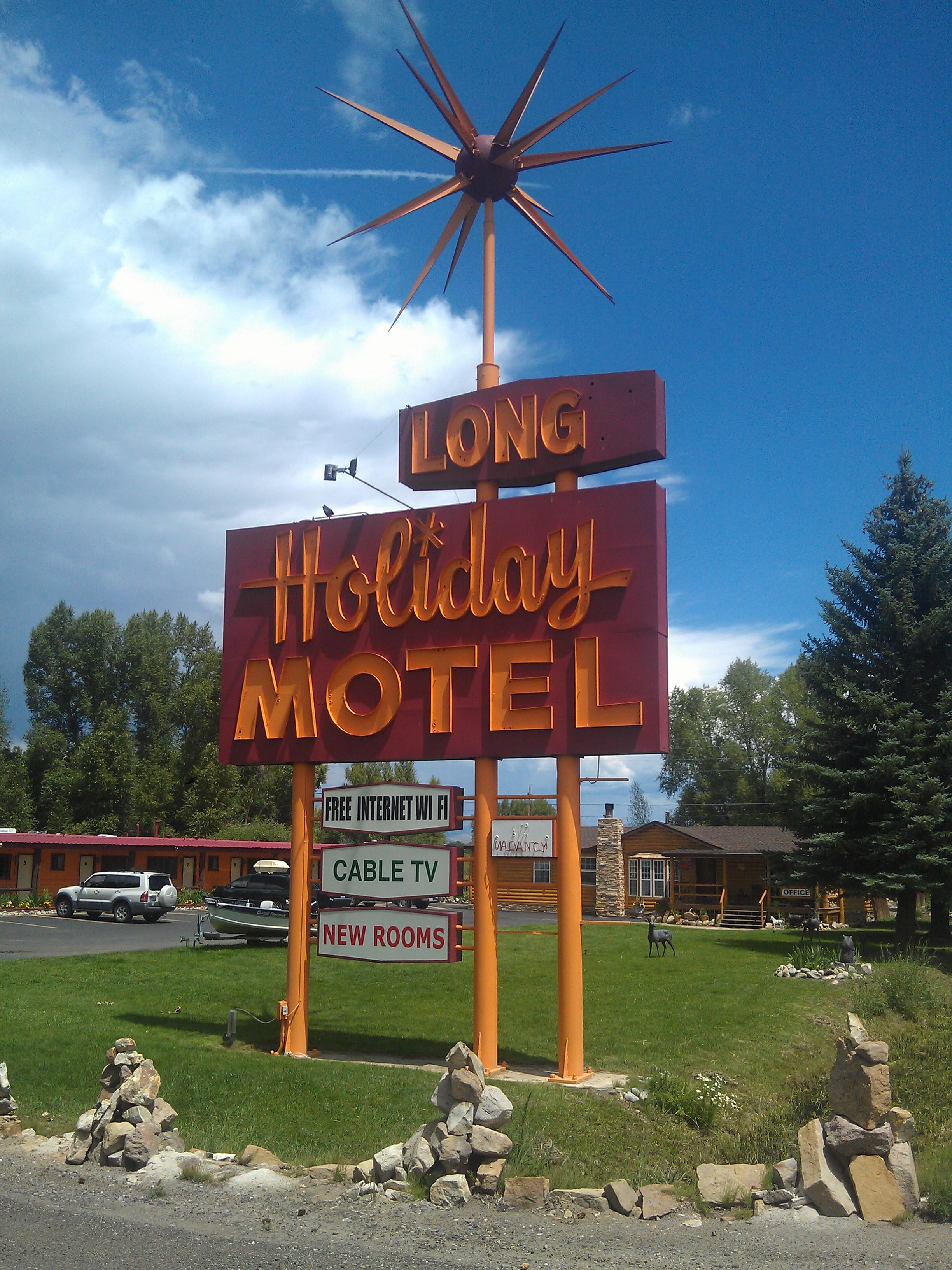 Long Holiday Motel - 1198 West U.S. Highway 50, Gunnison, Colorado U.S.A. - August 3, 2013