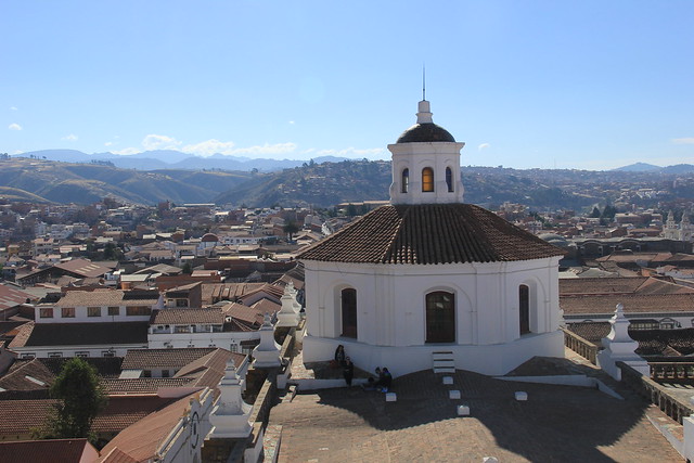 View from the rooftops of San Felipe Neri