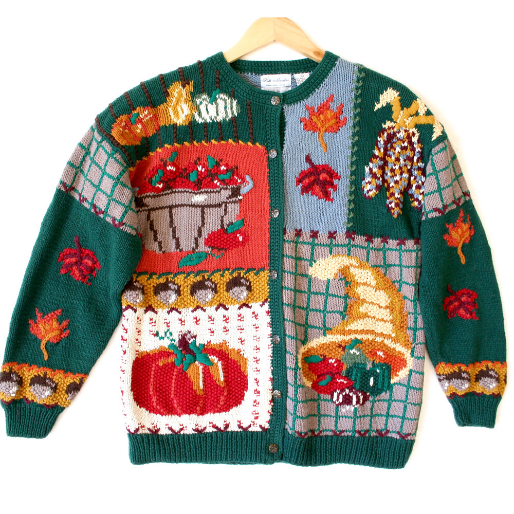 Cornucopia & Indian Corn Thanksgiving Ugly Sweater | Flickr