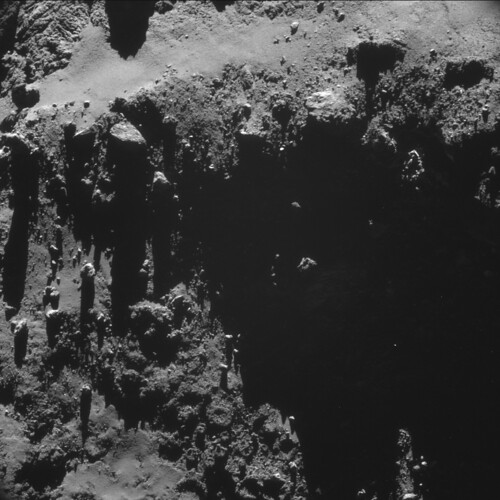 Comet 67P on 18 October - NAVCAM (C)