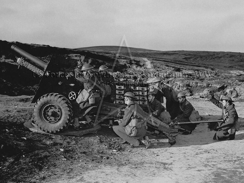 151st Field Artillery, 25 Pounder Firing In The Sperrin Mo… | Flickr