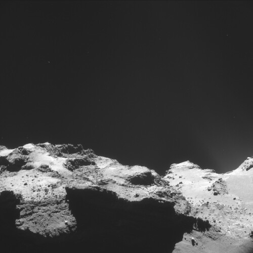 Comet 67P on 18 October - (A)