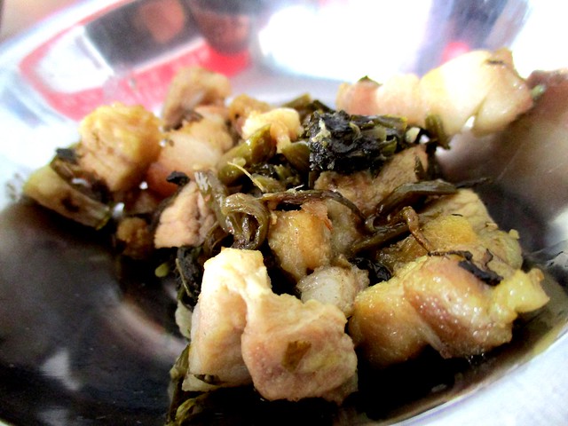 Anak Borneo kasam ensabi with pork