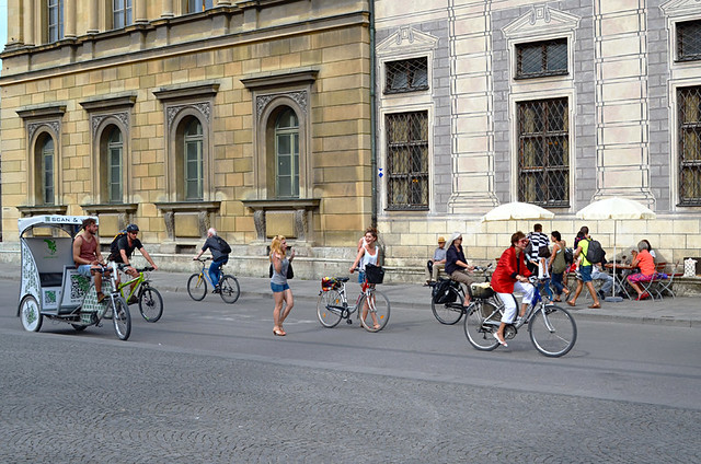 Street scene, Munich, Germany