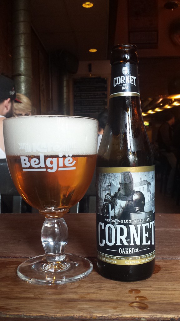 Cornet Oaked | A bottle of Cornet Oaked at Kafé België in Ut… | Flickr