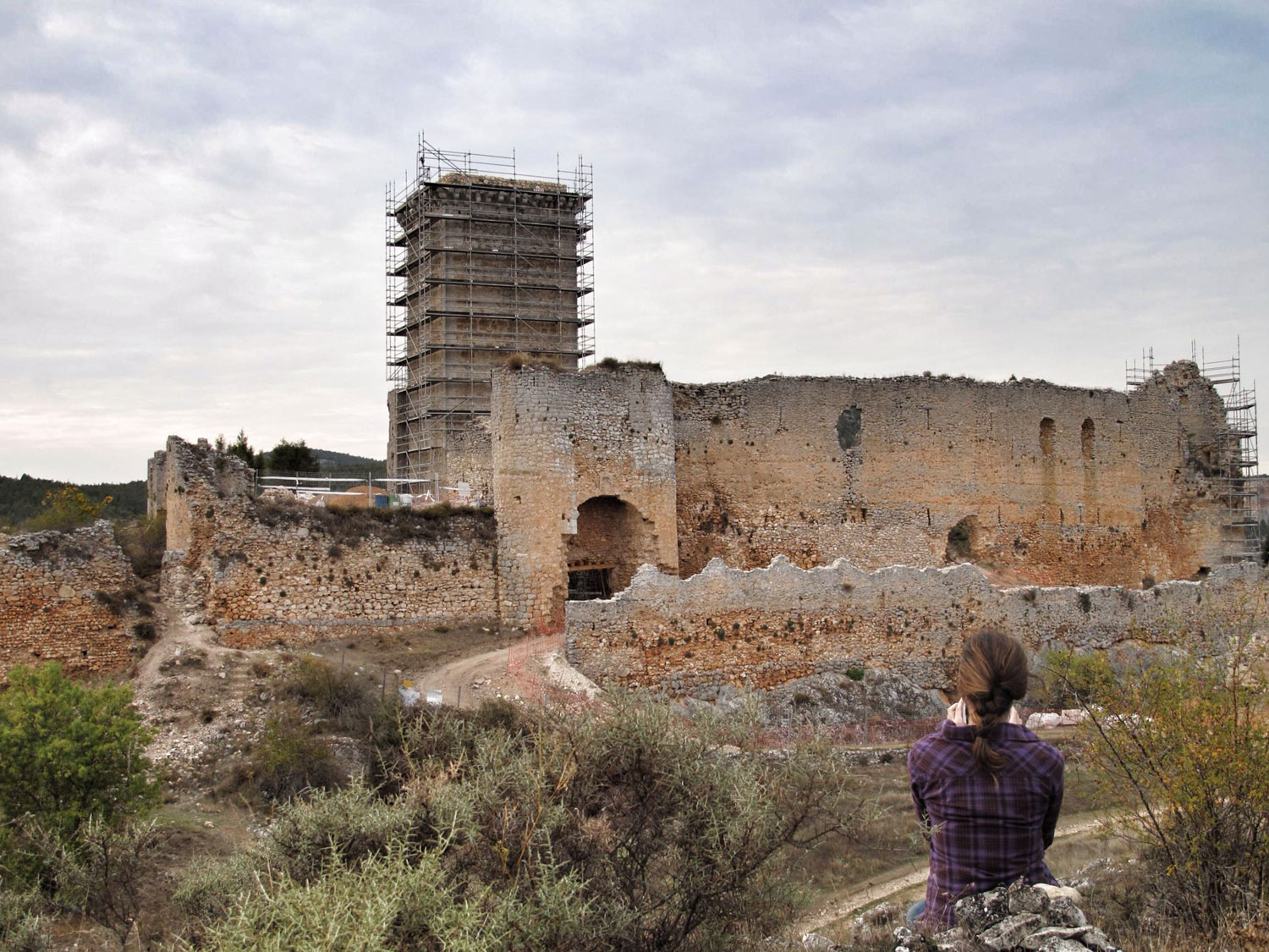 reharq_castillo ucero_soria_visita monumentos restauracion_IPCE