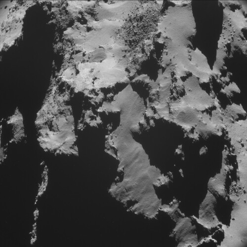 Comet 67P on 28 October (A) - NAVCAM