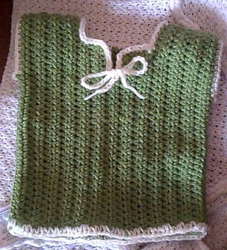 Crocheted Baby Sweater