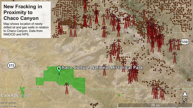 Chaco and New Oil and Gas Wells