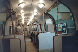 Waterloo & City line carriage interior