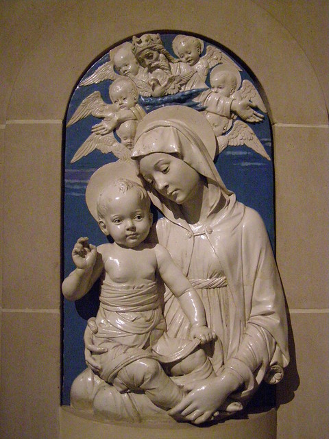 Andrea Della Robbia, Madonna and Child, c 1470-1475