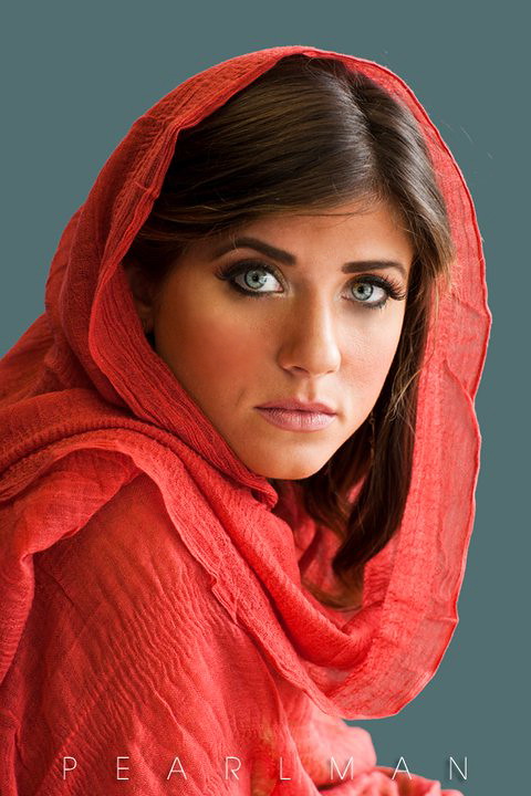 Afghan Girl  Recreation Of The Famous National Geographic -2275