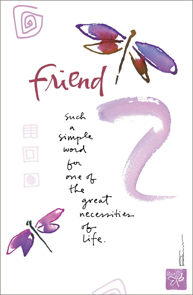 Dose of Inspiration: Friendship | "Friend - such a simple wo… | Flickr