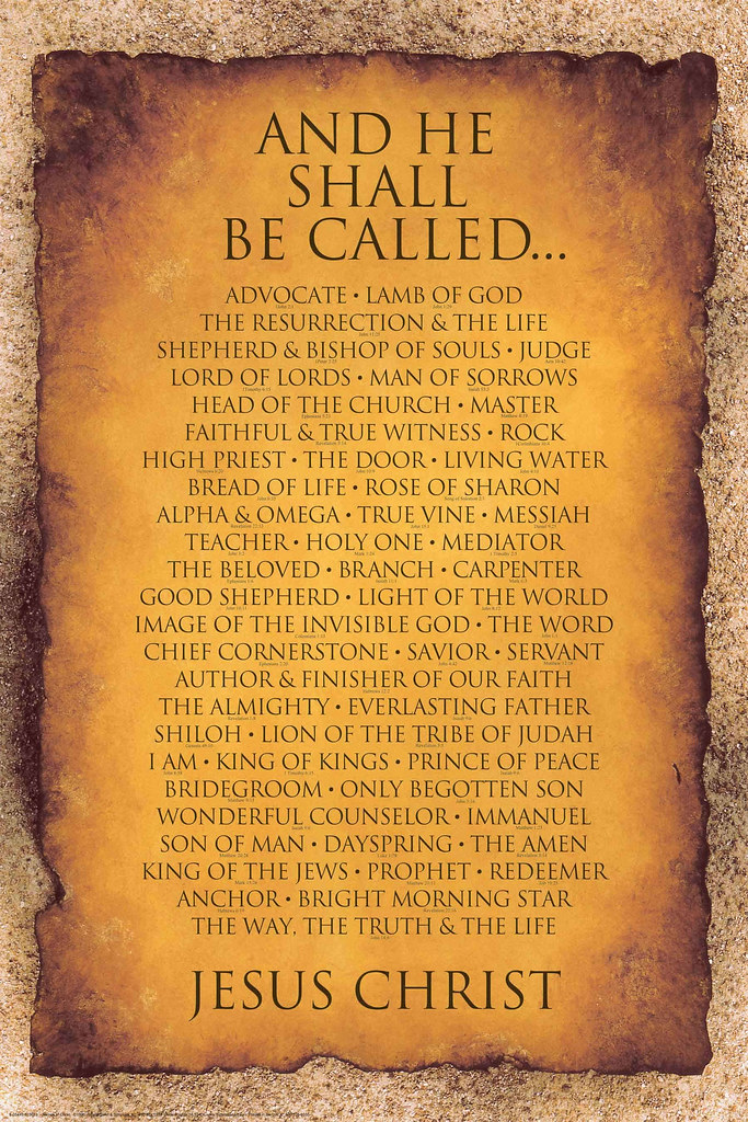 The Many Names of God: poster | Carolyn | Flickr