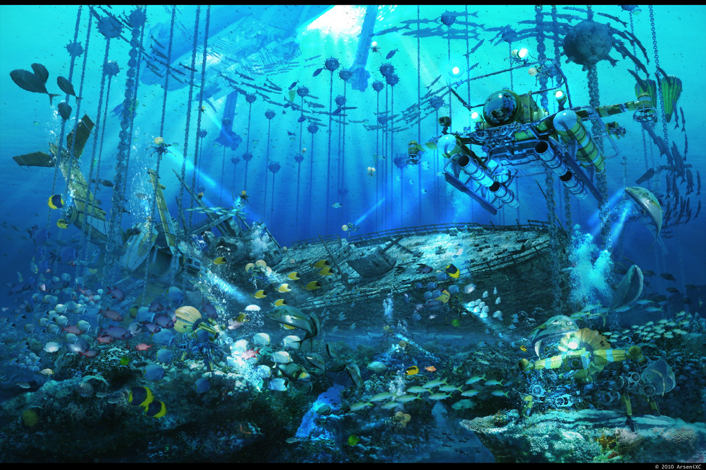 Underwater shipwreck  Aly girl  Flickr