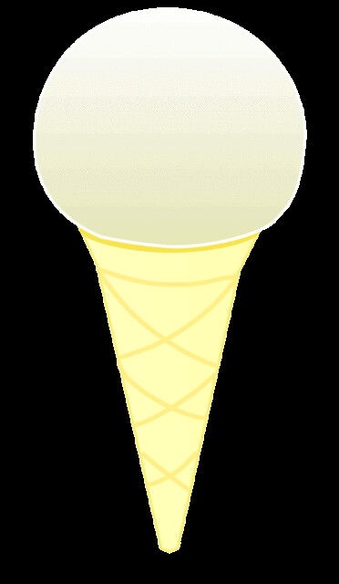 vanilla ice cream cone clipart - photo #39