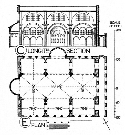 Basilica of Maxentius and Constantine: reconstruction plan… | Flickr