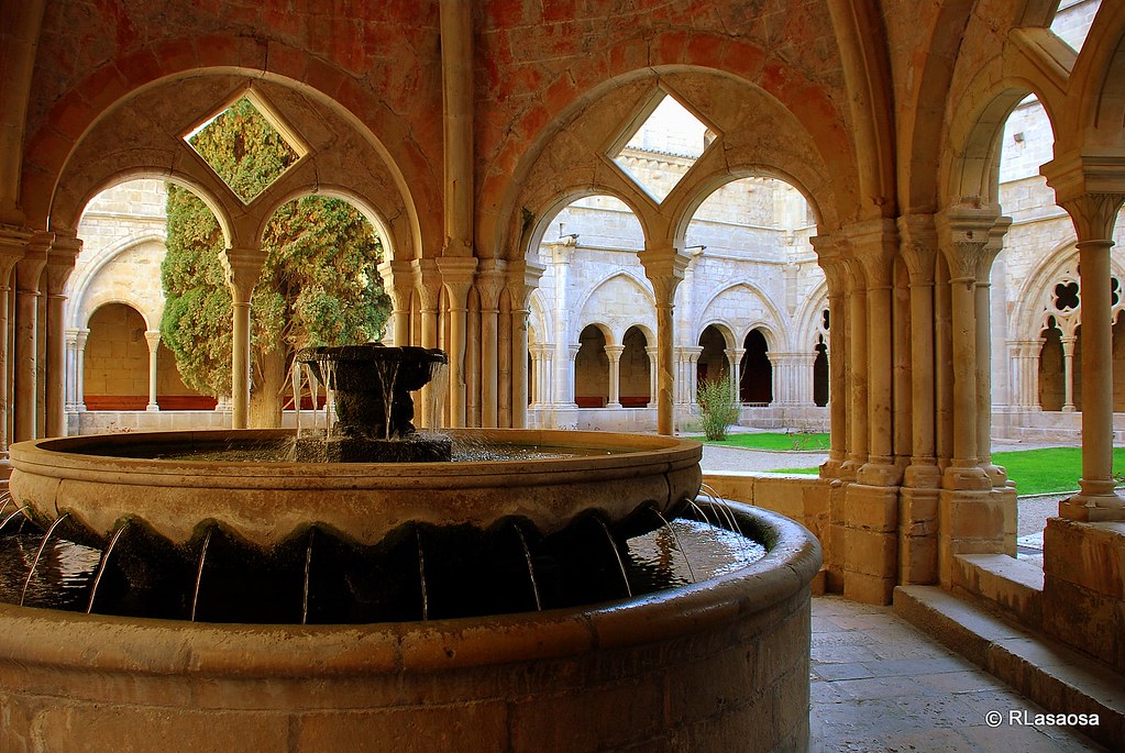 Claustro del  Monasterio de Poblet, Tarragona
