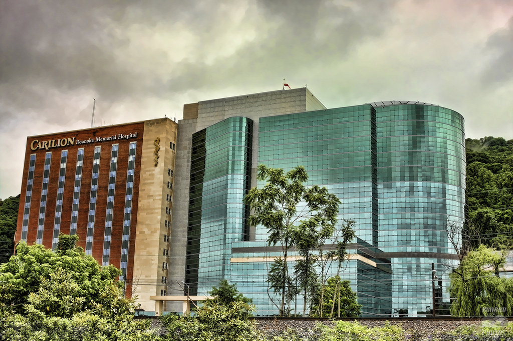 Carilion Roanoke Memorial Hospital This place is an HDR go… Flickr