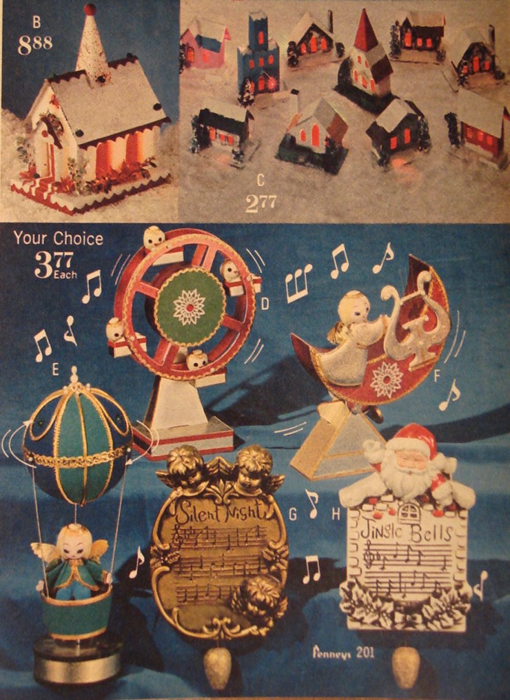 xmas 1970 | Jc Penny catalog 1970.....Putz houses | cubby | Flickr