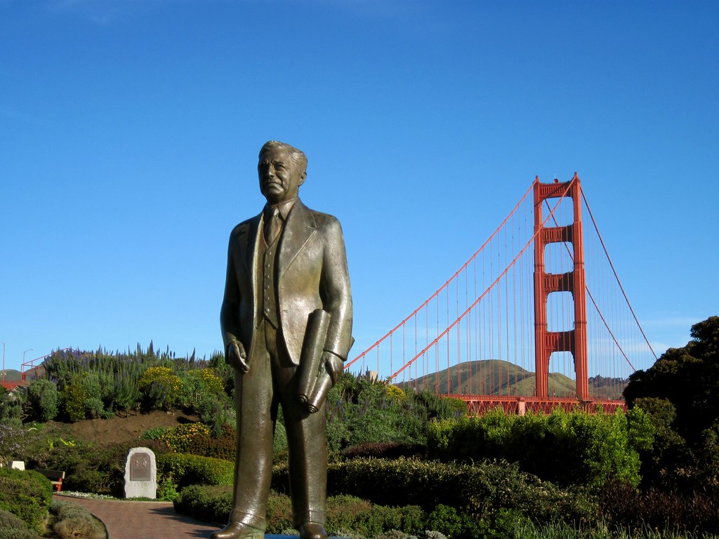 Joseph B Strauss Built His Dream | Golden Gate Bridge,built … | Flickr