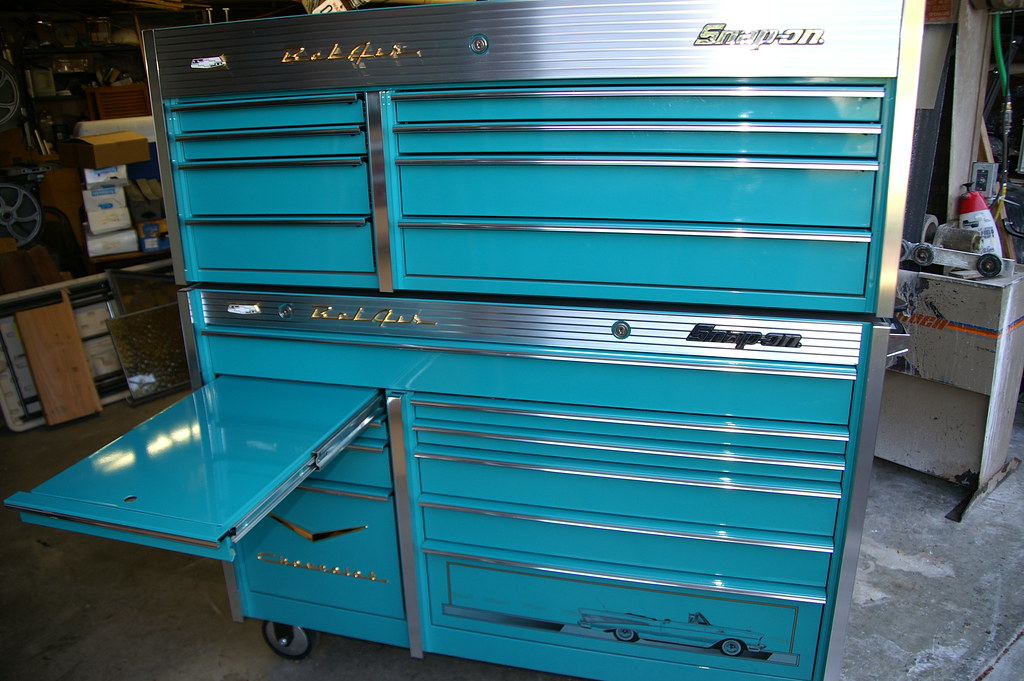 Snap on 57 chevy bel air tool box