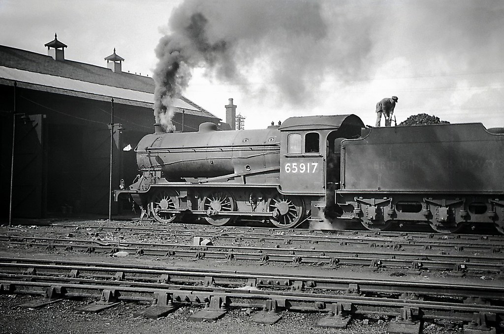 ScR 65917 on Polmont Shed Scotland August 1951 by John Wil ...