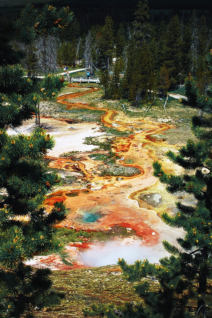Artist Paint Pot | Yellowstone National Park Wyoming, 2010 | Chotikorn