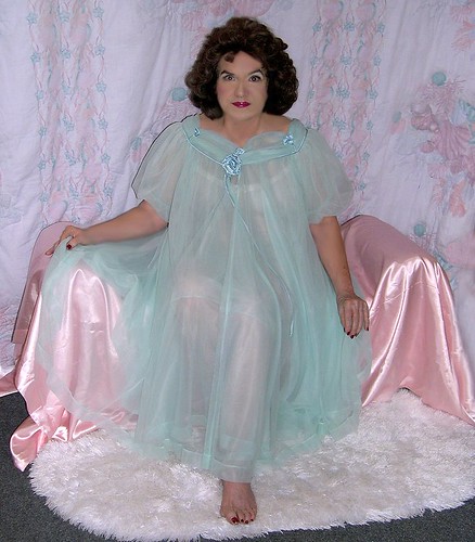 My Sea Green Nightgown  A Favorite Of Many And Of Mine -1111