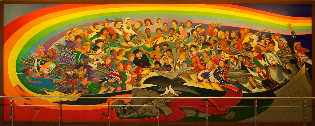 Denver Airport Art Wall Mural By Leo Tanguma The Children Flickr   5397479373 5ba43b5c09 B 