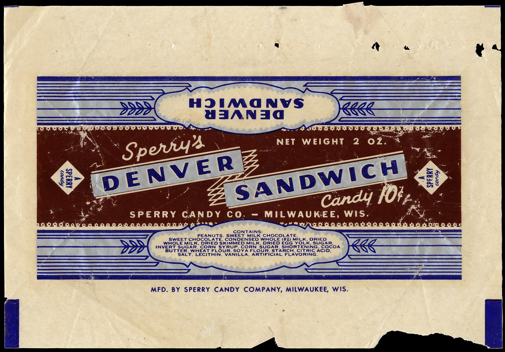 Image result for Denver sandwich candy bar