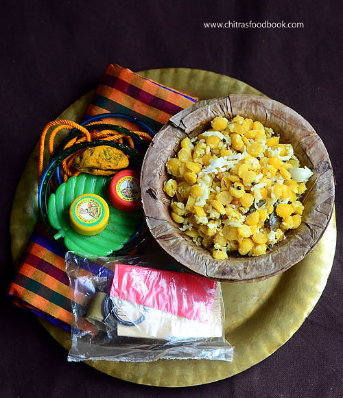 Kadalai paruppu sundal / Bengal gram dal sundal recipe
